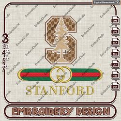 NCAA Stanford Cardinal Gucci Embroidery Design, NCAA Teams Embroidery Files, NCAA Stanford Cardinal Machine Embroidery