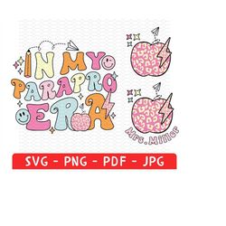 Parapro Shirt Png, In My Parapro Era Svg, Cool Para Club, Para Squad, Para professional, Teacher Appreciation Png, Parap
