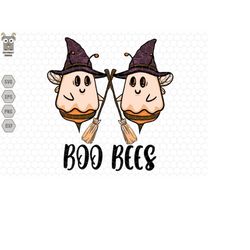 Boo Bees Svg, Witch Bee Svg, Ghost Bee, Cute Halloween Svg, Spooky Svg, Halloween Vibes Svg, Funny Halloween Svg, Digita