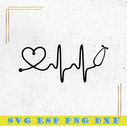 Heart Beat SVG, Ecg SVG, Medical SVG, Medicine SVG