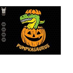 Pumpkasaurus Svg, Fall Pumpkin Svg, Fall Vibes Svg, Trendy Halloween Svg, Halloween Gifts, Digital File, Spooky Vibes Sv