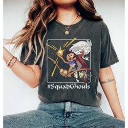 Disney The Owl House SquadGhouls Comfort Colors Shirt, Disney The Owl House Shirt, Disney Shirts, Disneyland Vacation, D