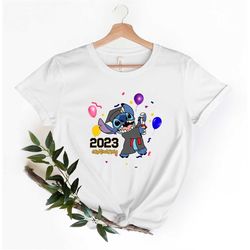 Disney 2023 Graduation Tshirts, Disney Grad Shirt, Stitch Shirts, Graduation Stitch Shirts, Disney Class of 2023 Shirt,