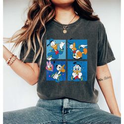 Donald Duck Shirt, Vintage Donald Duck Shirt, Disney Shirt, Disneyland Shirt, Disney World Shirt, Matching Family T-shir