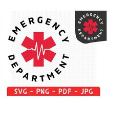 Emergency Department Png Svg, ER Nurse Png, Emergency Nurse Png , ER Digital, ER Nurse, Emergency Nurse, Er Tech Emergen