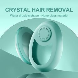 Upgraded Crystal Hair Removal Magic Crystal Hair Eraser For Women And Men, Physical Exfoliating Tool Painless Hair Erase