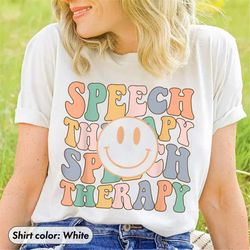 Speech Therapy Shirt, Speech Therapy Sweatshirt, SLP Shirt SLPA Speech Pathology Shirts, Back to School Gift for Speech