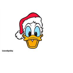 Donald Duck Head SVG, Donald SVG, Cut File - Digital Download svg dxf eps png pdf Design For Cricut or Silhouette Cut Fi