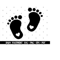 baby footprint svg, baby feet svg, baby svg, baby love svg, footprint svg, instant download
