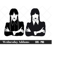 Wednesday Addams Face SVG Jenne Ortega Svg Wednesday Addams svg Nevermore Academy Svg Instant Download