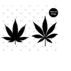 pot leaf svg weed leaf svg marijuana svg cannabis leaf svg hippie svg boho svg cricut files instant download
