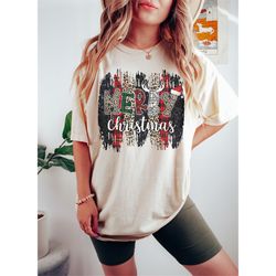 Merry Christmas PNG , Merry Christmas Sublimation PNG , Sublimation Designs Downloads , Brush Stroke Background Christma