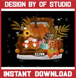 Fall Truck PNG, Fall Gnome png for sublimation, Pumpkin Png, Sublimation Designs, Digital Download, Fall Sublimation Png