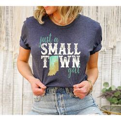 Just A Small Town Girl T-shirt, Country Girl Shirt, Country Music Gift, Young Woman Tee, Boho Top, Christmas Shirt, Jesu