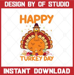 Happy Turkey Day SVG, Thanksgiving svg, Turkey Day svg,Fall svg, Squad svg, Thanksgiving png Design, Cut File, Cricut