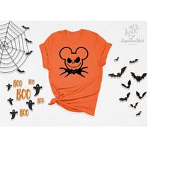 Disney Ear Shirt, Mickey Ear Shirt, Halloween Gifts, Halloween Party Shirt, Spooky Shirt, Halloween Shirt, Disney Hallow