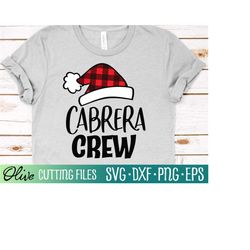 cabrera crew svg, christmas svg, buffalo plaid hat svg, funny holiday svg, gift svg, cameo cricut, cut file, silhouette