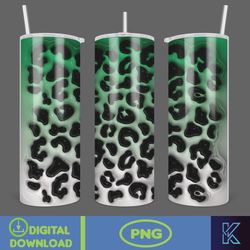 3D Inflated Sublimation Tumbler Design Download PNG, 20 Oz Digital Tumbler Wrap PNG , Instant Download (20)