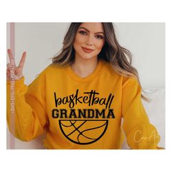 Basketball Grandma Svg, Basketball Nana Svg Cut File,Basketball Svg,Basketball Shirt Vector Design,Fall Sports Mom,Svg V