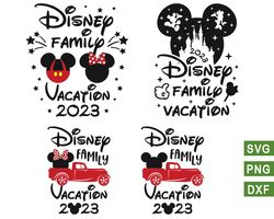 Disney Family Trip 2023 SVG, Disney Mouse SVG, Disney Family Vacation SVG, Family Vacation 2023 svg, Family Trip Svg