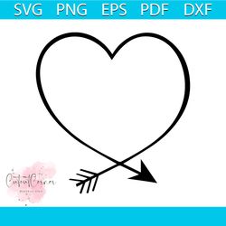 Heart arrow svg free, trending svg, frame svg, arrow svg, instant download, silhouette cameo, shirt design, heart svg, f