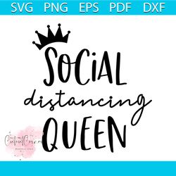 Social distancing queen svg free, quarantine svg, social distancing svg, instant download, silhouette cameo, png, quaran