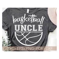 Basketball Uncle Svg, Basketball Aunt Svg Cut File,Basketball Svg,Basketball Shirt Vector Design,Sports Mom,Dad Svg Comm