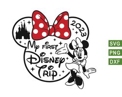 My First Disney Minnie Trip svg, Mouse Vacation svg, Mouse Trip svg, Mouse Trip svg, My First Trip To Magical