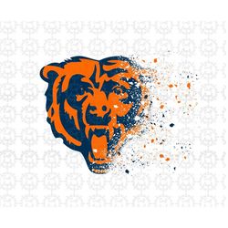 Bears PNG, Bears Football Sublimation Design, Digital Download, Png Design, PNG files, Instant Png Download