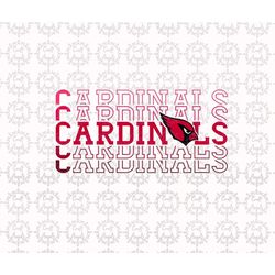 Cardinals PNG, Football Sublimation Design, Digital Download, Png Design, PNG files, Instant Png Download
