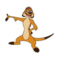 QualityPerfectionUS Digital Download - The Lion King Timon - PNG, SVG File for Cricut, HTV, Instant Download