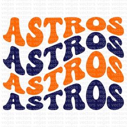 Astros SVG, Baseball SVG, Astros Wavy SVG, Digital Download, Cut File, Sublimation, Clipart (includes svg/dxf/png/jpeg f
