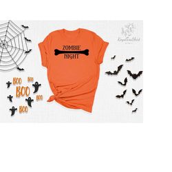 Zombie Night Shirt, Halloween Zombie Shirt, Halloween Shirt, Halloween Party Shirt, Halloween Costume, Halloween Gifts,