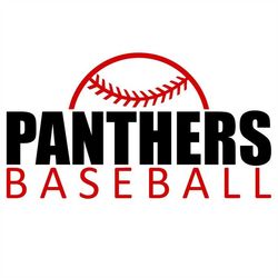 Panthers SVG, Panthers Baseball SVG, Baseball Shirt SVG, Digital Download, Cut File, Sublimation, Clipart (includes svg/