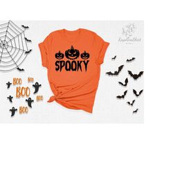 Spooky Shirt, Spooky Season Shirt, Spooky Vibes Only, Pumpkin Shirt, Pumpkin Spice Shirt, Halloween Shirt, Halloween Cos