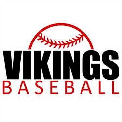Vikings SVG, Vikings Baseball SVG, Baseball Shirt SVG, Digital Download, Cut File, Sublimation, Clipart (includes svg/dx