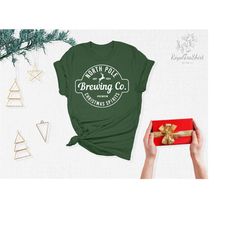 North Pole Brewing Co Shirt, Christmas Spirits Shirt, Funny Christmas Shirt, Christmas Shirt, Christmas Shirts, Christma