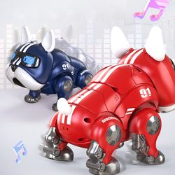 Violent dog robot dog sensor touch electric toy