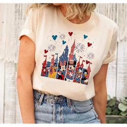 Mickey Mouse and Friends 4th of July Shirt, Disney Freedom, Disney Independence Shirt, 4th Of July Shirts, Disney 4th Of