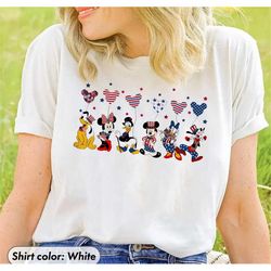 Mickey Mouse and Friends 4th of July Shirt, Disney Freedom, Disney Independence Shirt, 4th Of July Shirts, Disney 4th Of
