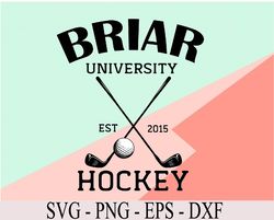 Briar University Hockey svg, Briar University svg, Off Campus svg, Classic College svg, Svg, Eps, Png, Dxf, Digital Down