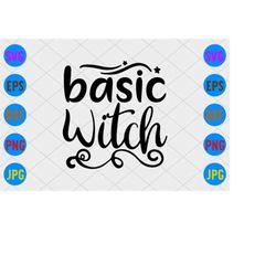 QualityPerfectionUS Digital Download - Basic Witch - SVG File for Cricut, HTV, Instant Download