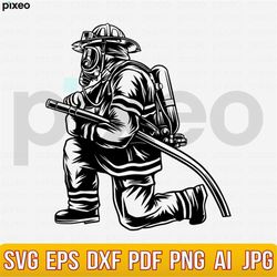 Fire Fighter Svg, American Fire Fighter Svg, Fire Fighter Clipart, US Fireman Svg, Fireman Svg, Fire Fighter Svg, Firefi