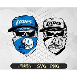 Lions Football Svg Instant Download