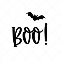 Boo SVG,  Halloween Svg, Scary, Eps, Dxf, Cricut, Cut Files, Silhouette Files, Download, Print