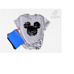 Mickey Vintage T-Shirt, Mickey Head Shirt Gifts, Disneyworld Family Shirt, Disney Mickey Mouse Outfit, Disneyland Shirt,