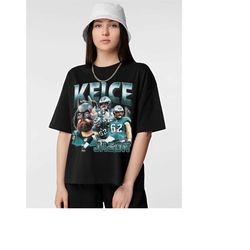 Kelce Shirt Vintage 90s, Vintage Jason Kelce Tee,Football MVP Player The Greatest Of All Time Champion Vintage,Retro Swe