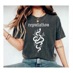 Reputation Shirt, Look What You Made Me Do, Don't Blame Me, Gorgeous, Getaway Car, I Did Something Bad, Ready for It,End