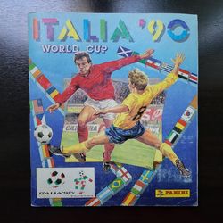 Panini Italia 90 FIFA World Cup 1990 Complete Sticker Album ORIGINAL Russian edition