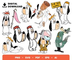 Bundle Layered Svg, Droopy Svg, Dog Svg, Children Svg, Love Svg, Digital Download, Clipart, PNG, SVG, Cricut, Cut File